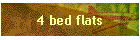 4 bed flats